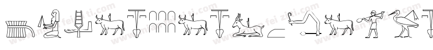 HYJinLingMeiSong W字体转换